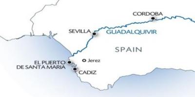 Guadalquivir mapa